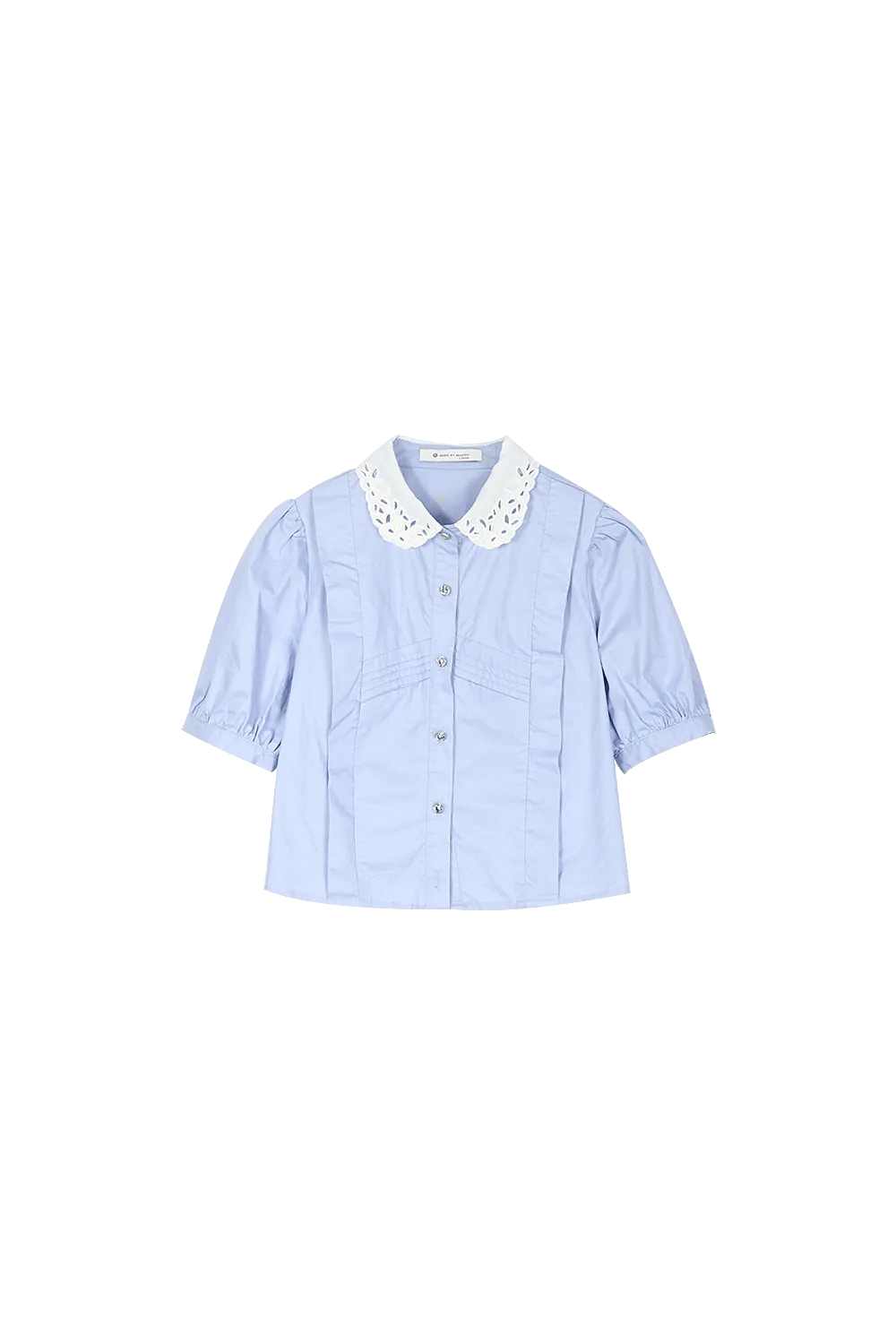 100% Cotton Blue Shirt for Women