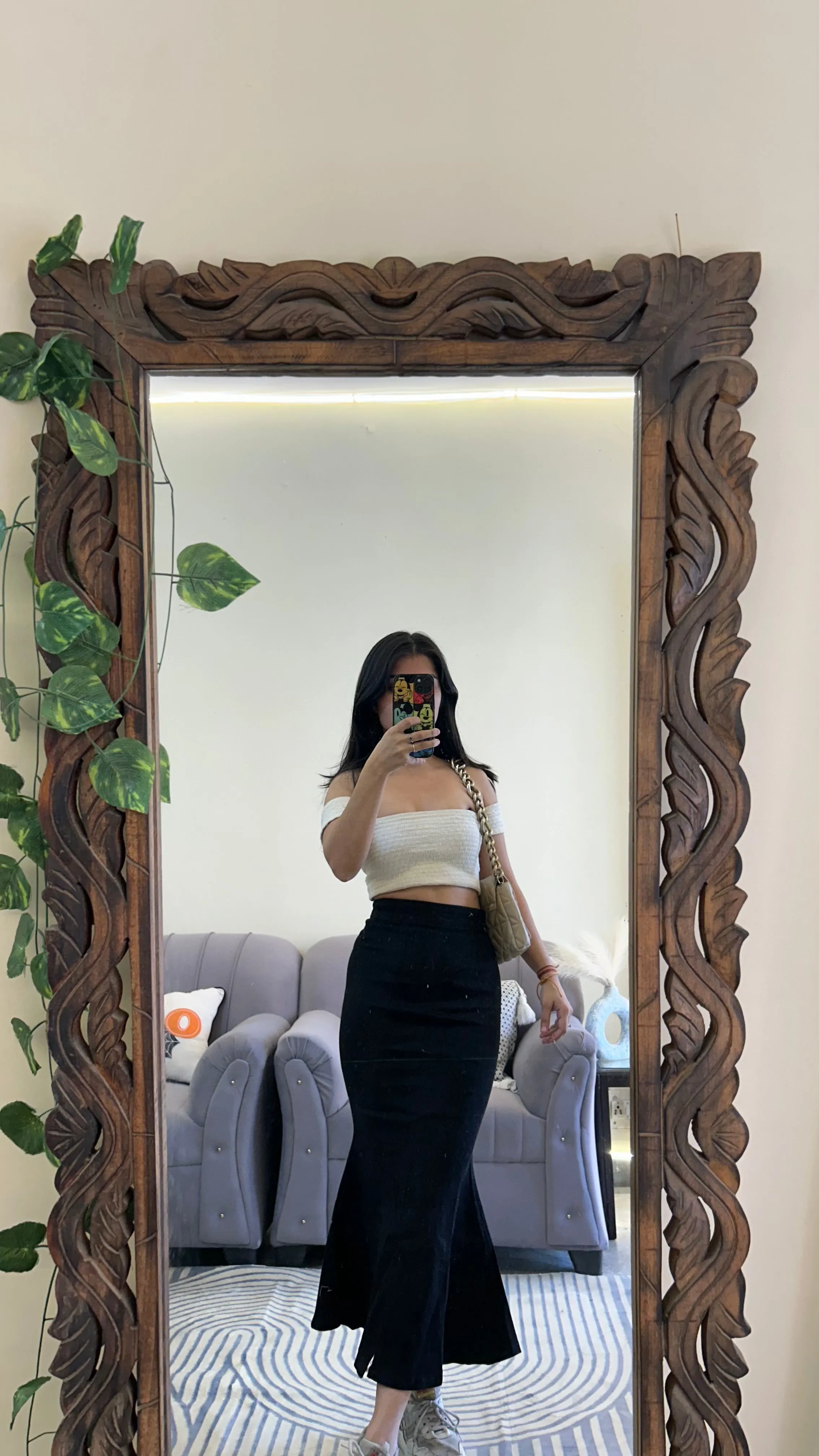 43) Korean skirt 22 waist/l:31