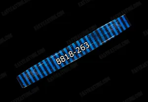 8818-263 Dark Blue \ Black Stripe (wider)