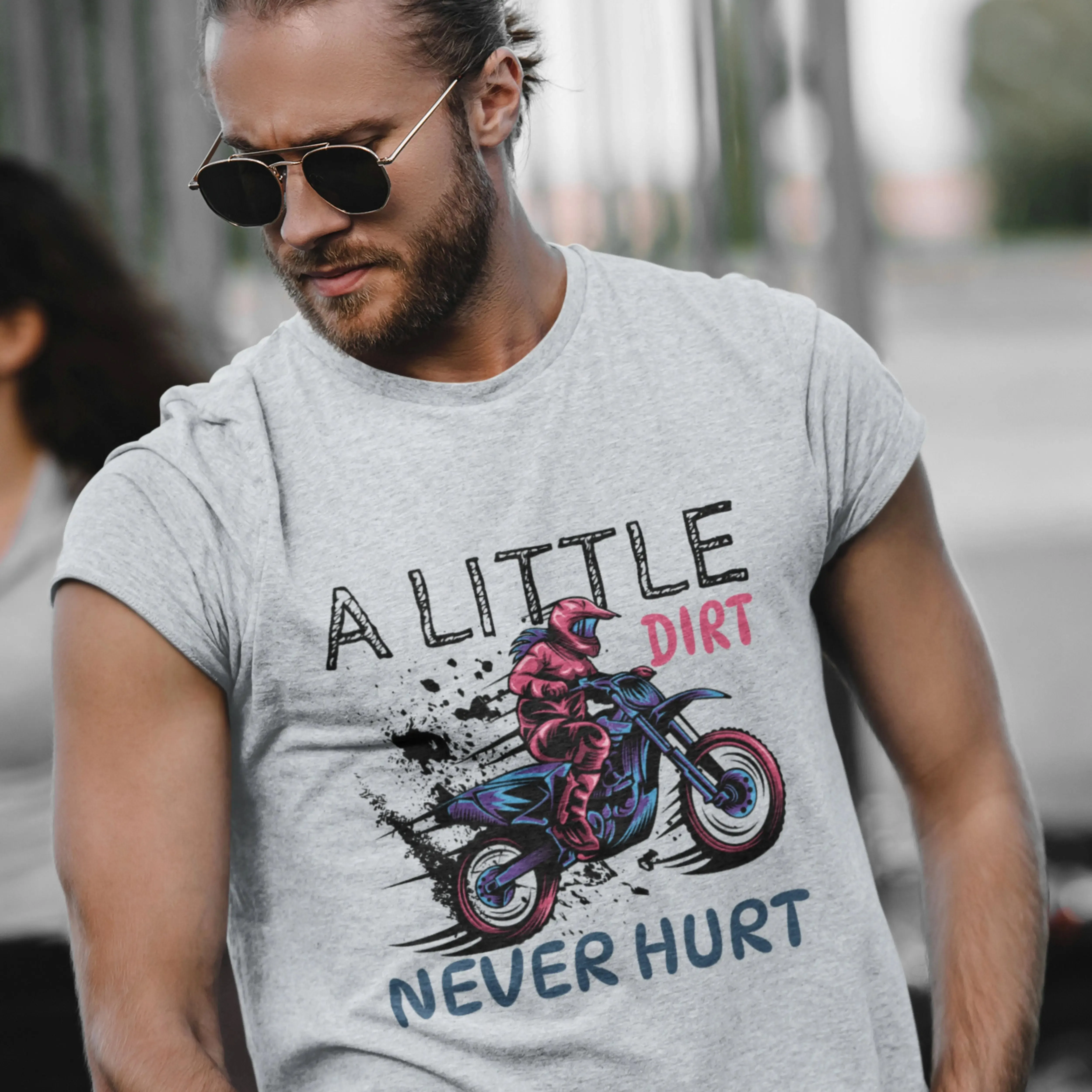 A Little Dirt Never Hurt Oversized T Shirt