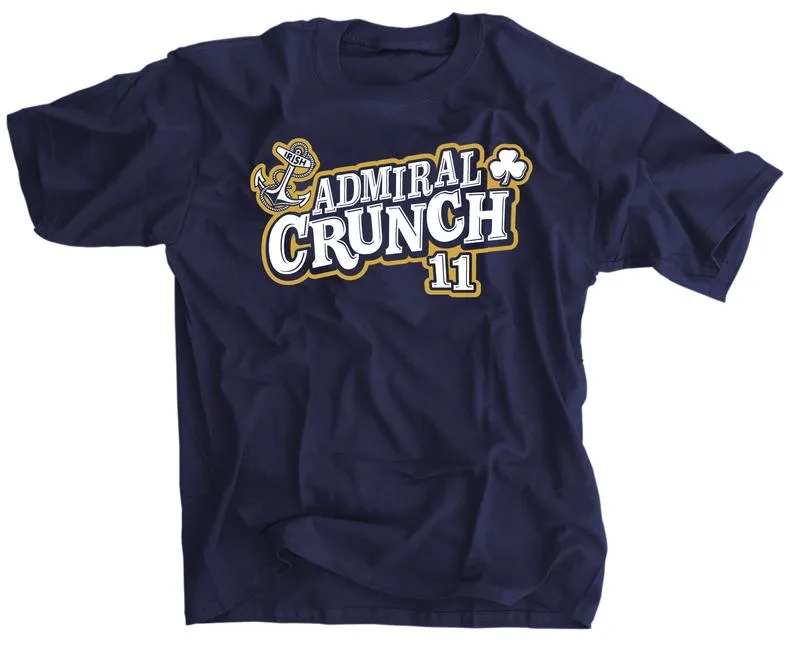 Admiral Crunch 11 Heather Navy Shirt - Notre Dame Shirt