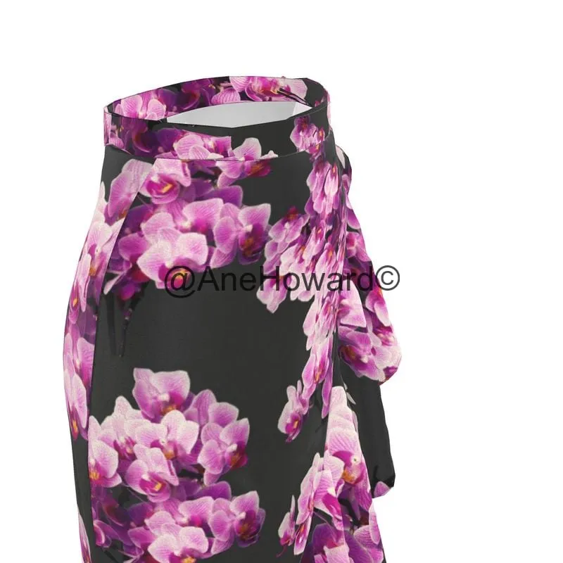 Aloha Flounce Maxi Skirt