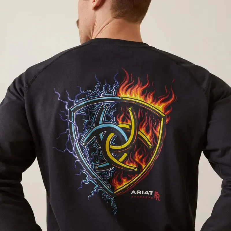 ARIAT- MNS FR Air Shock Fire T-Shirt