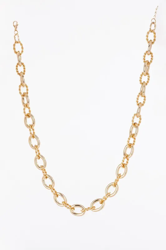 Bailey Bold chain necklace - gold