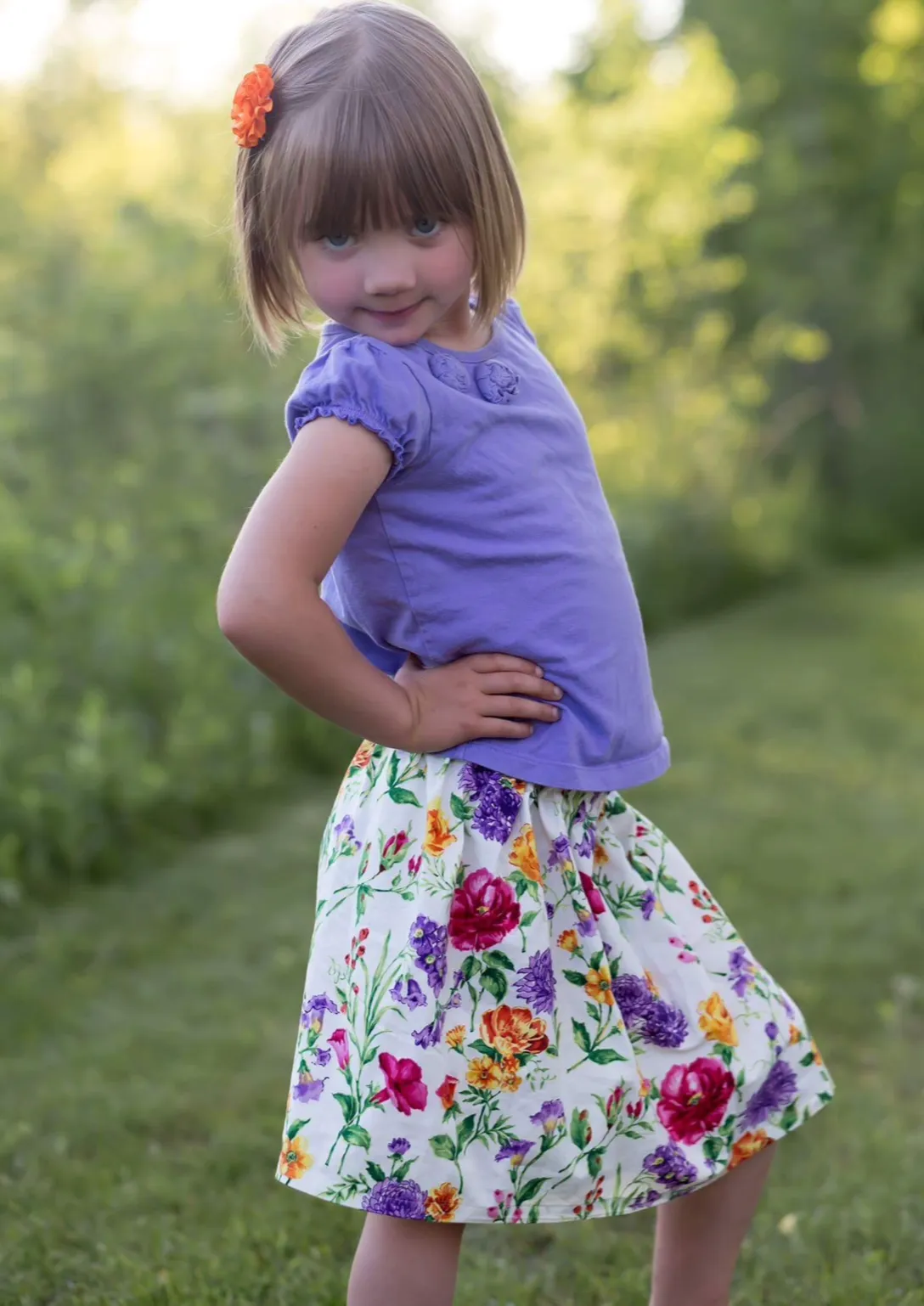 Black Ice Cream Skirt