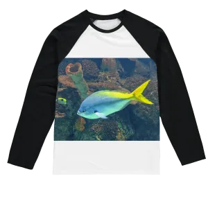 BlueYellowFish Sublimation Baseball Long Sleeve T-Shirt