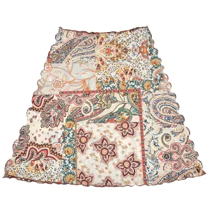 Bohemian Switchstacks Reversible Bias Skirt
