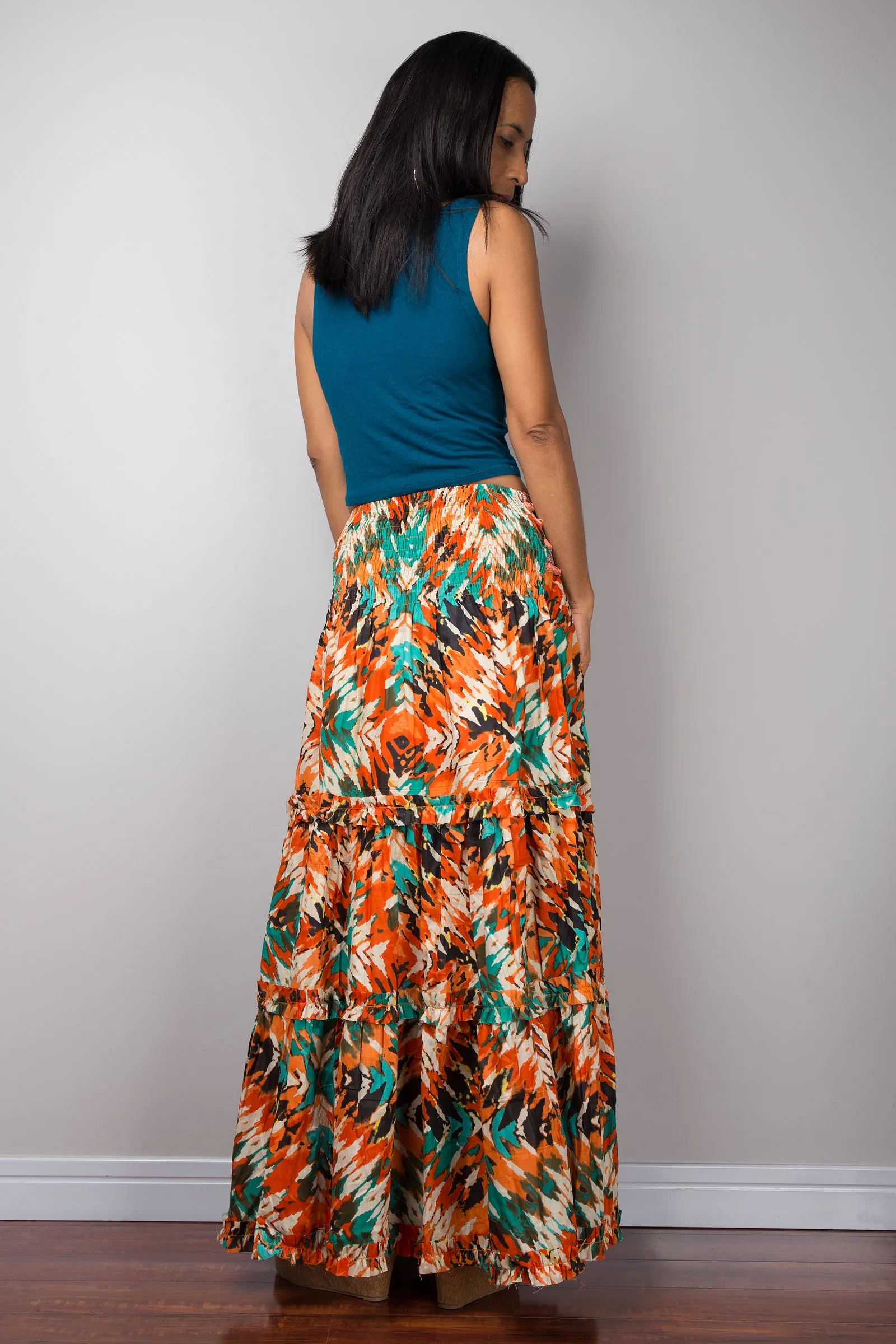 Boho Maxi Skirt