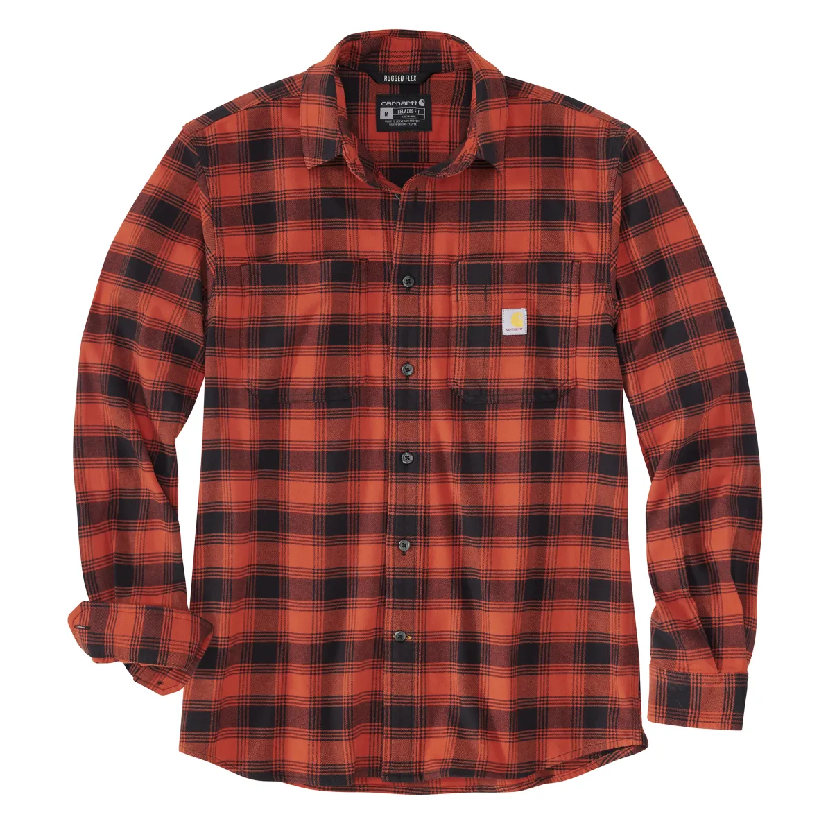 Carhartt RUGGED FLEX Relaxed Fit  Midweight Long sleeve Plaid shirt