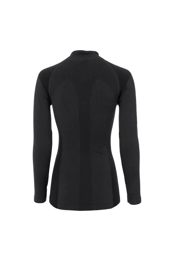 Cavallo Emica Mock Neck Base Layer - Black