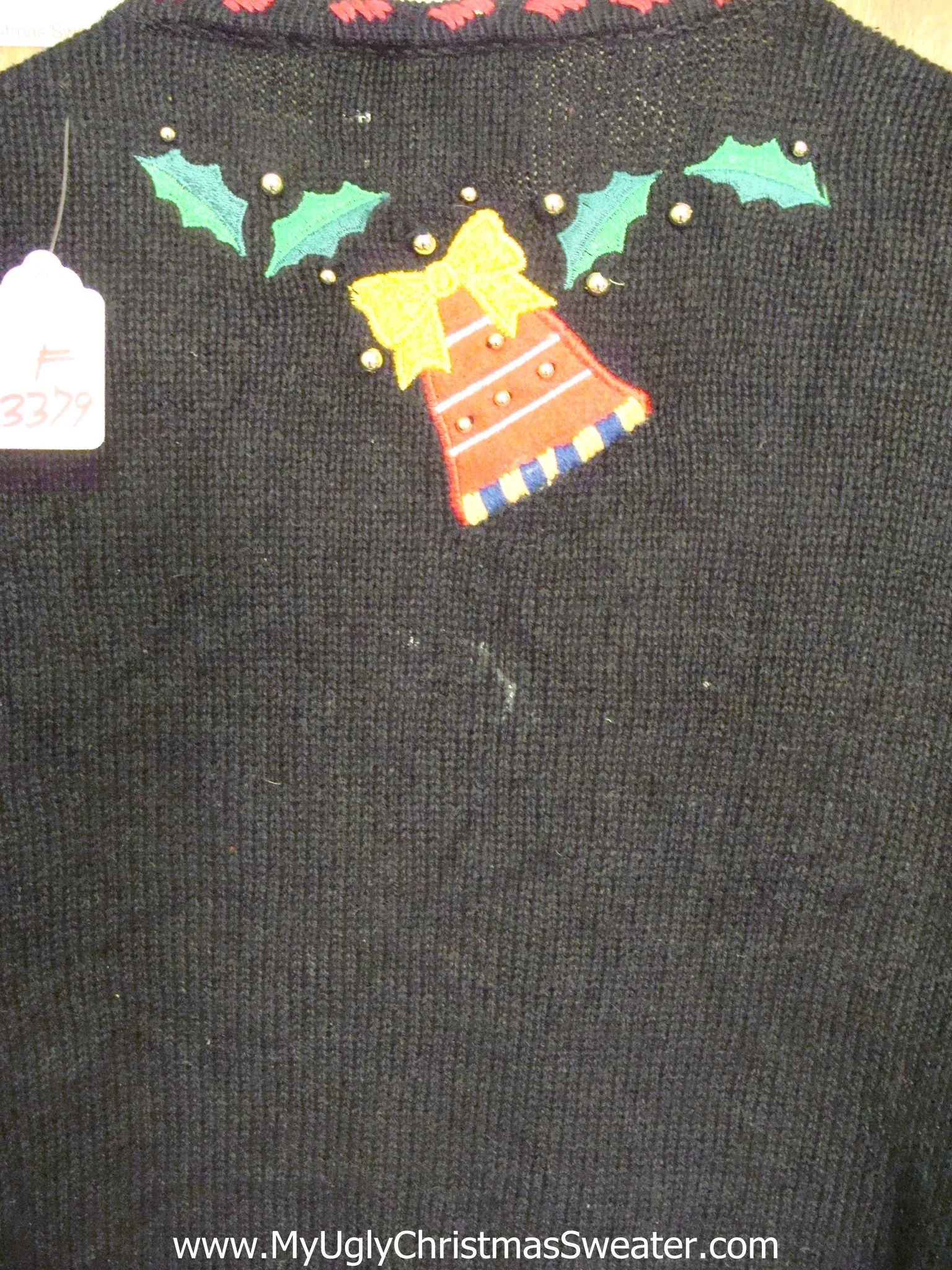 Cheap Black Tacky Ugly Christmas Sweater