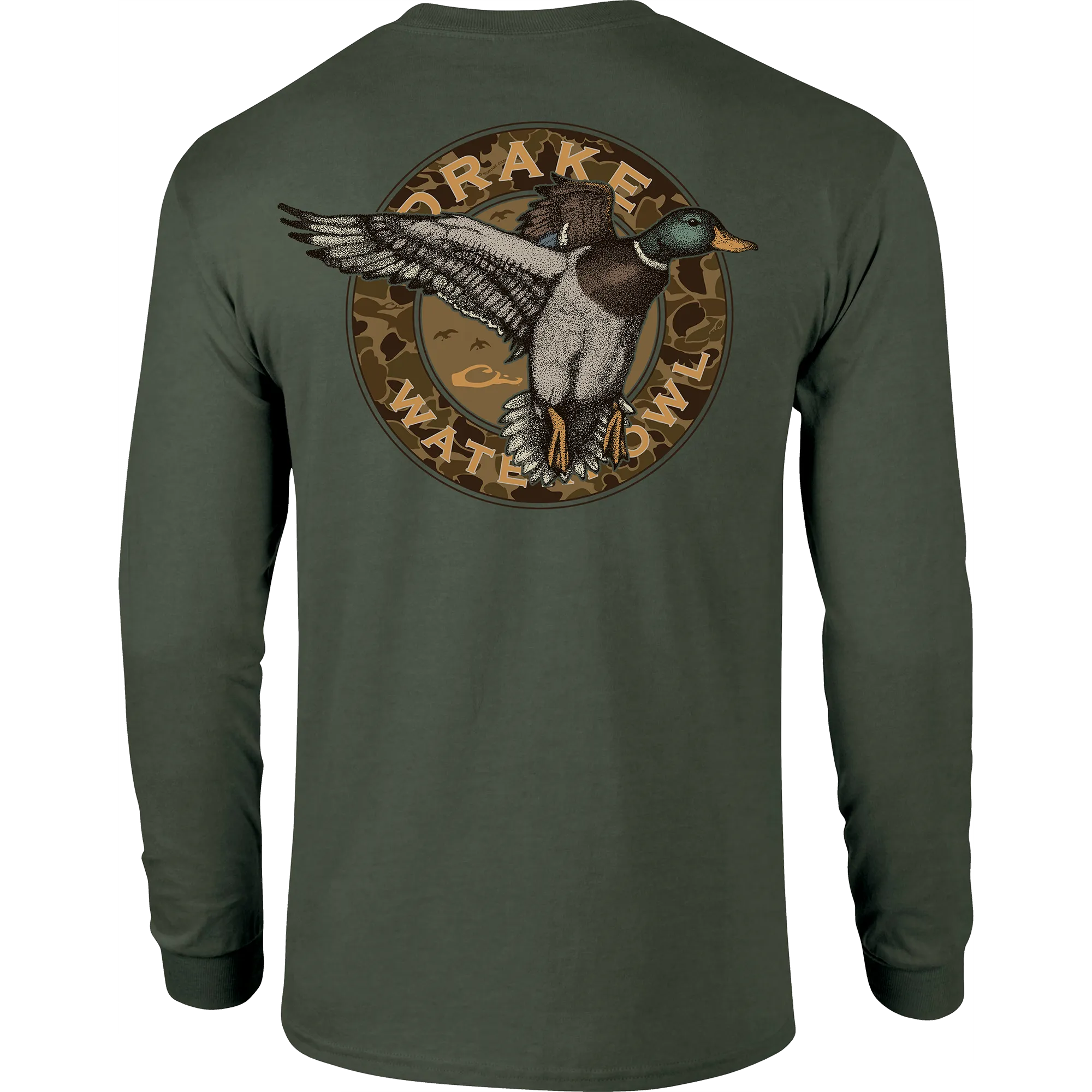 Circle Mallard Long Sleeve T-Shirt
