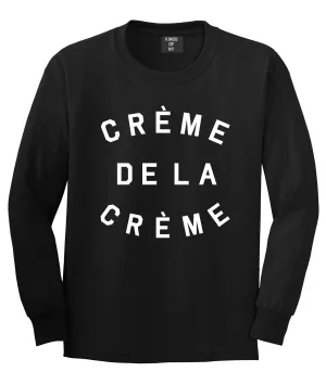 Creme De La Creme Long Sleeve Boys Kids T-Shirt