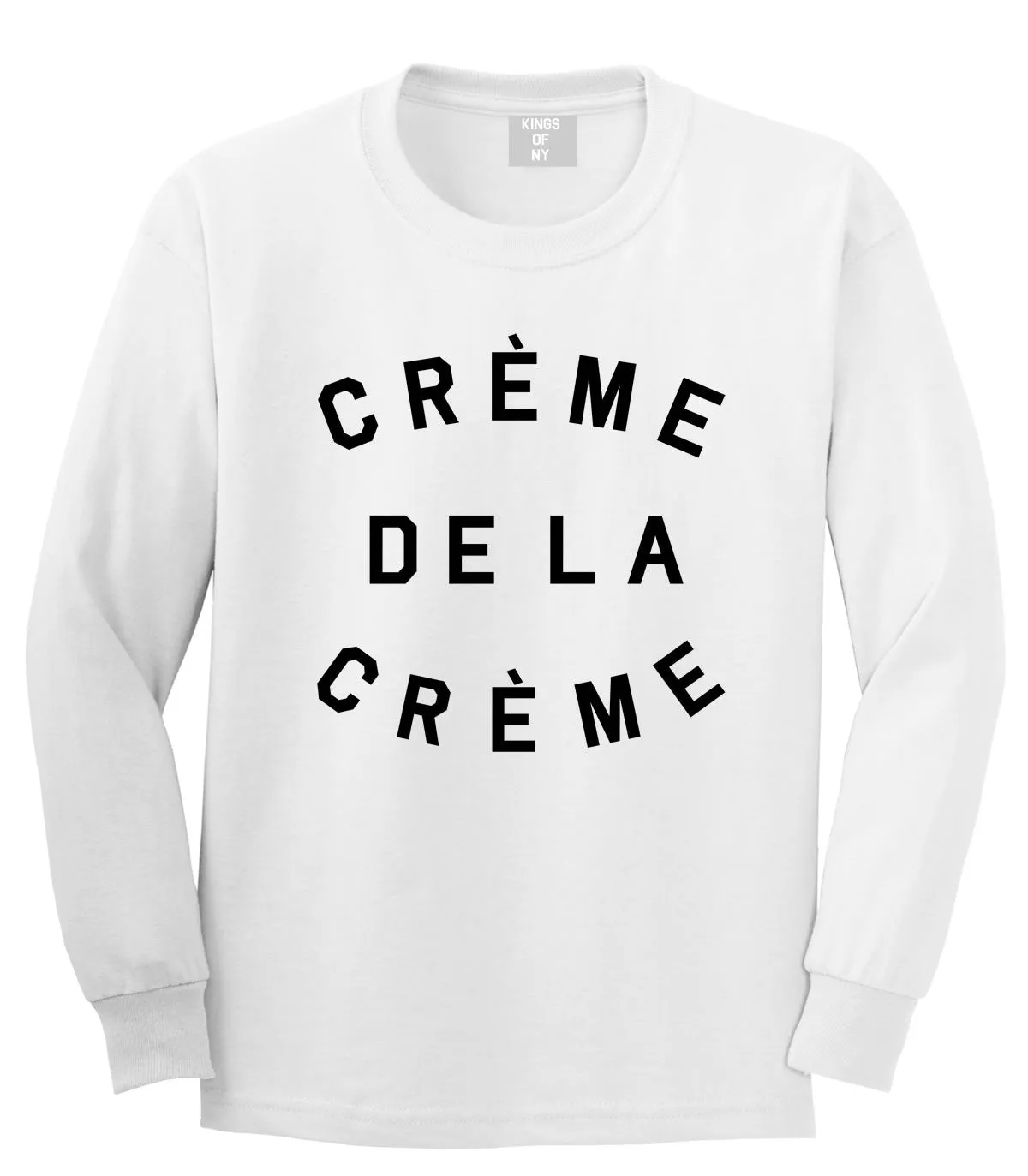 Creme De La Creme Long Sleeve Boys Kids T-Shirt