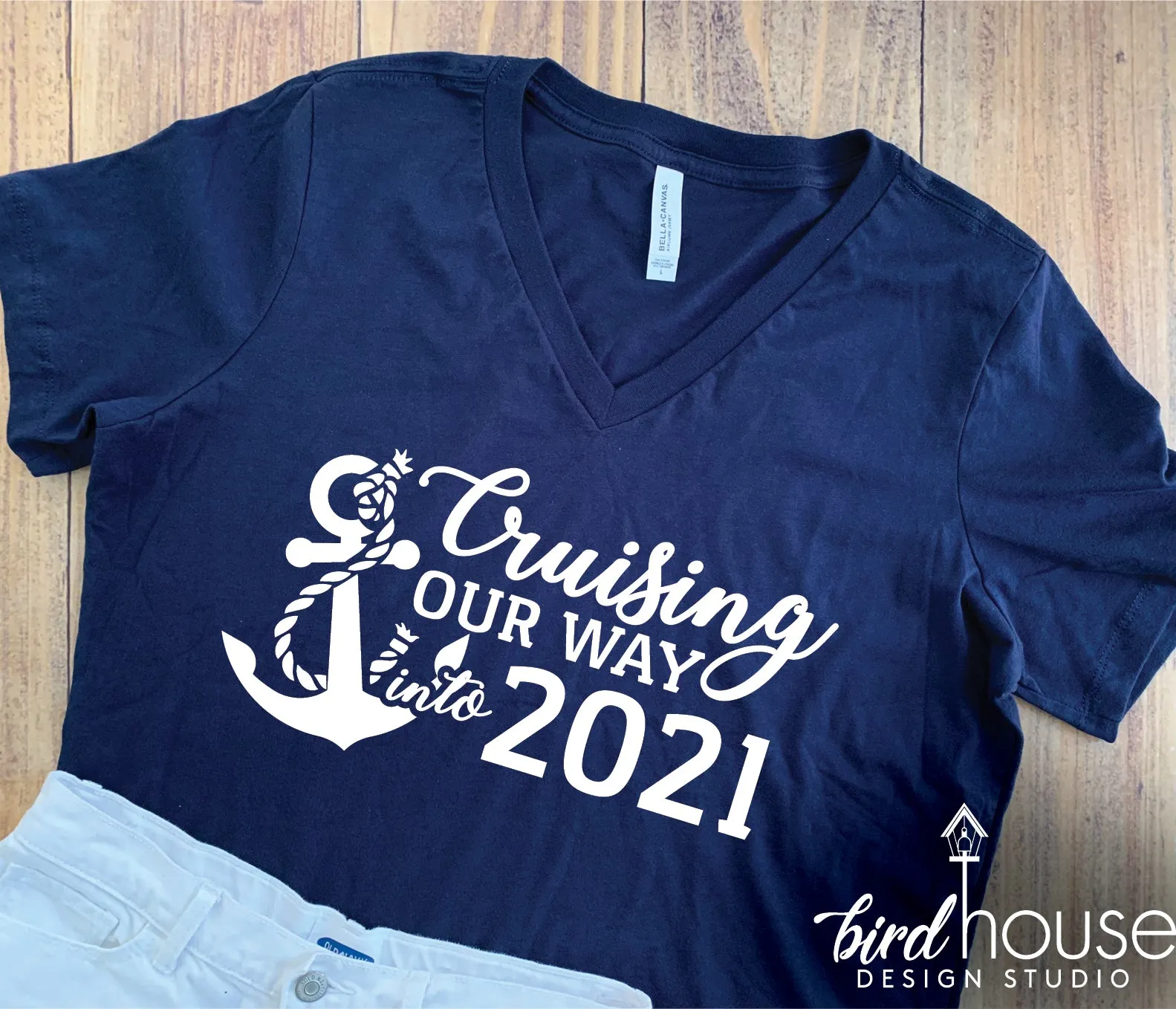 Cruising Our Way into 2023 Cruise Shirt, New Years Graphic Tee