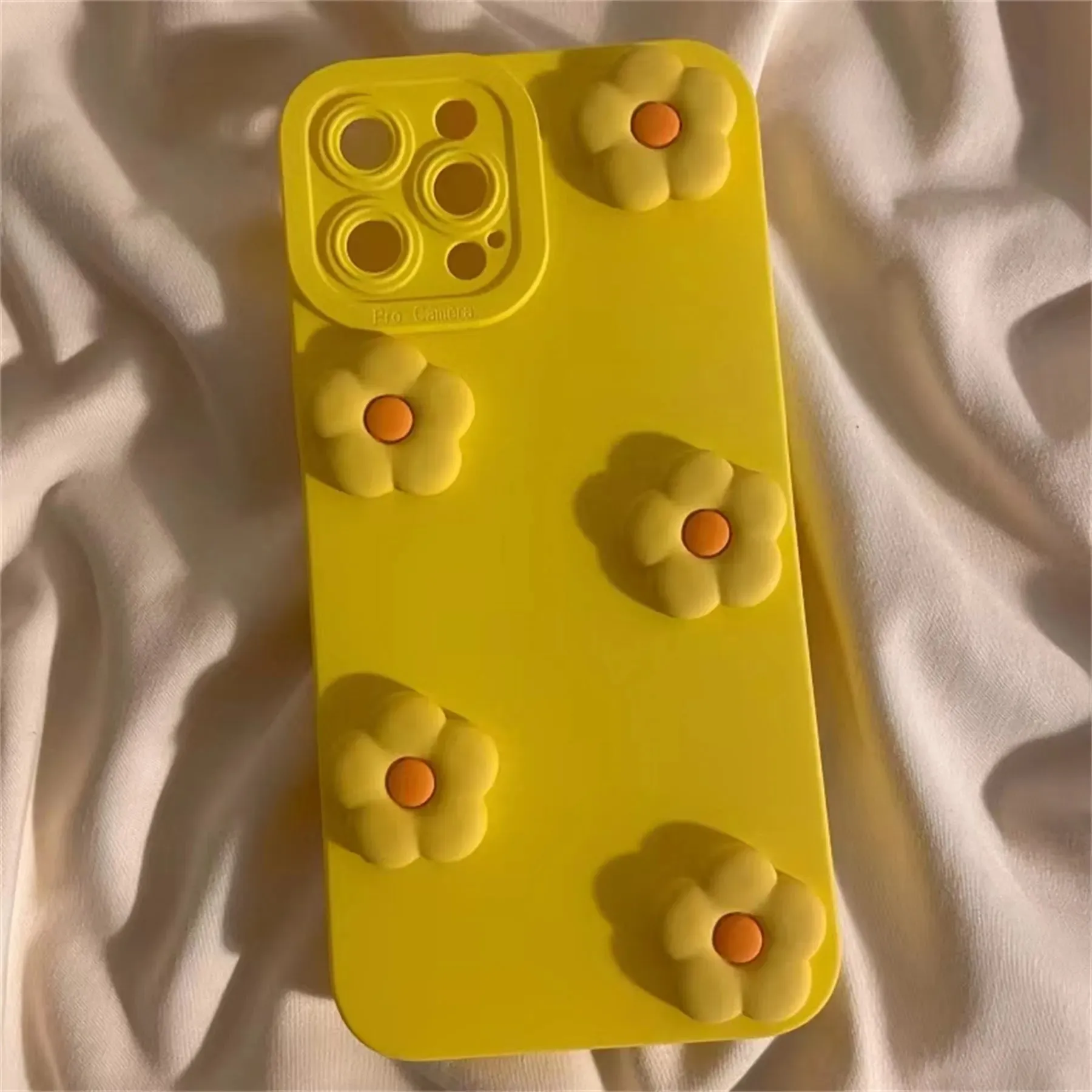 Cute 3D Flowers Phone Case Cover For iPhone 15 14 13 12 11 Pro Max Plus X XS XR