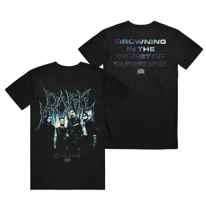 Dark Divine - Drown V2 - Black T-Shirt