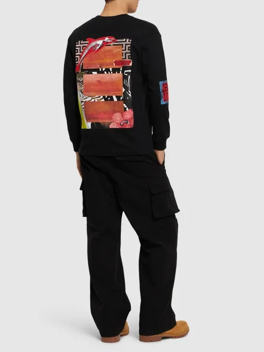 Deva States   Nusa printed long sleeve t-shirt 