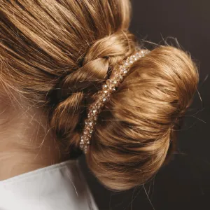 Elegant Beaded Scrunchies