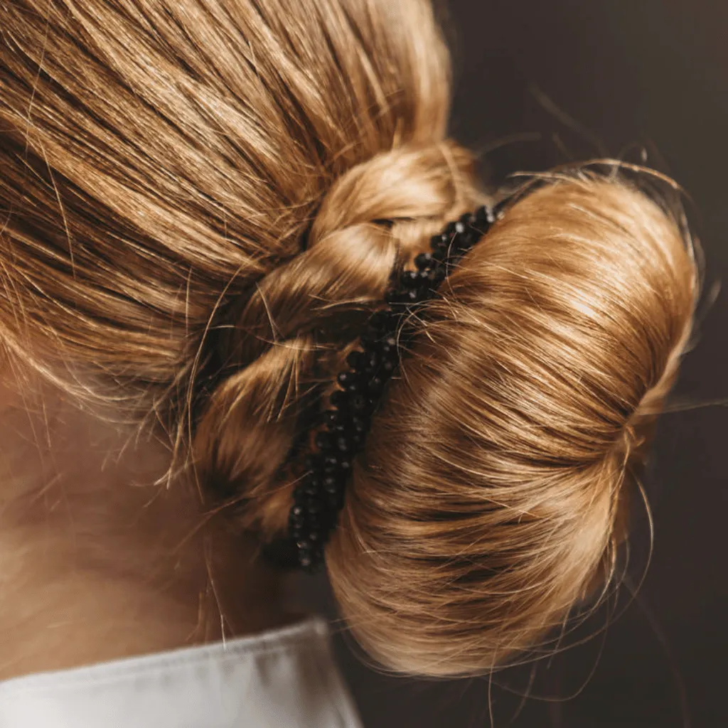 Elegant Beaded Scrunchies