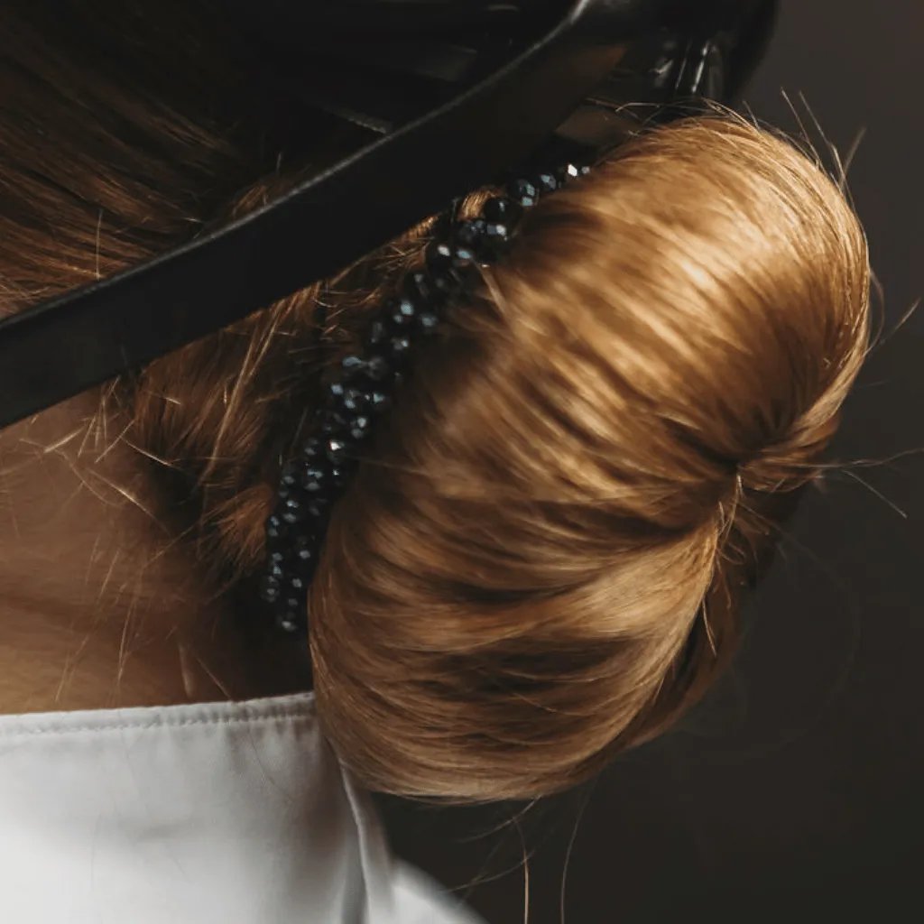 Elegant Beaded Scrunchies