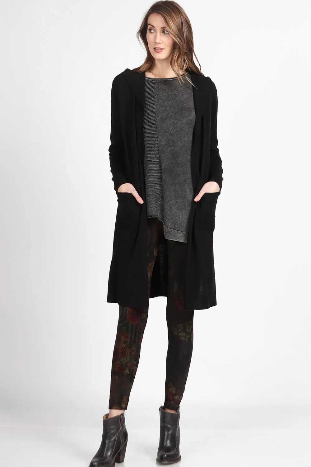 Essential Hooded Cardigan