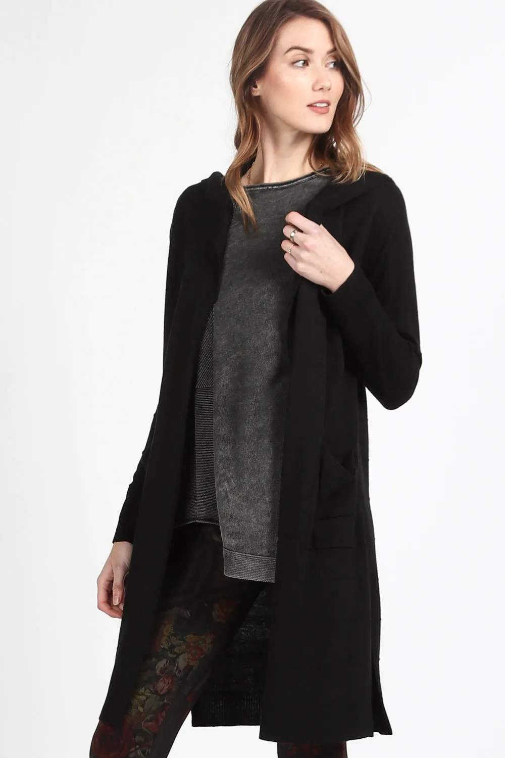 Essential Hooded Cardigan