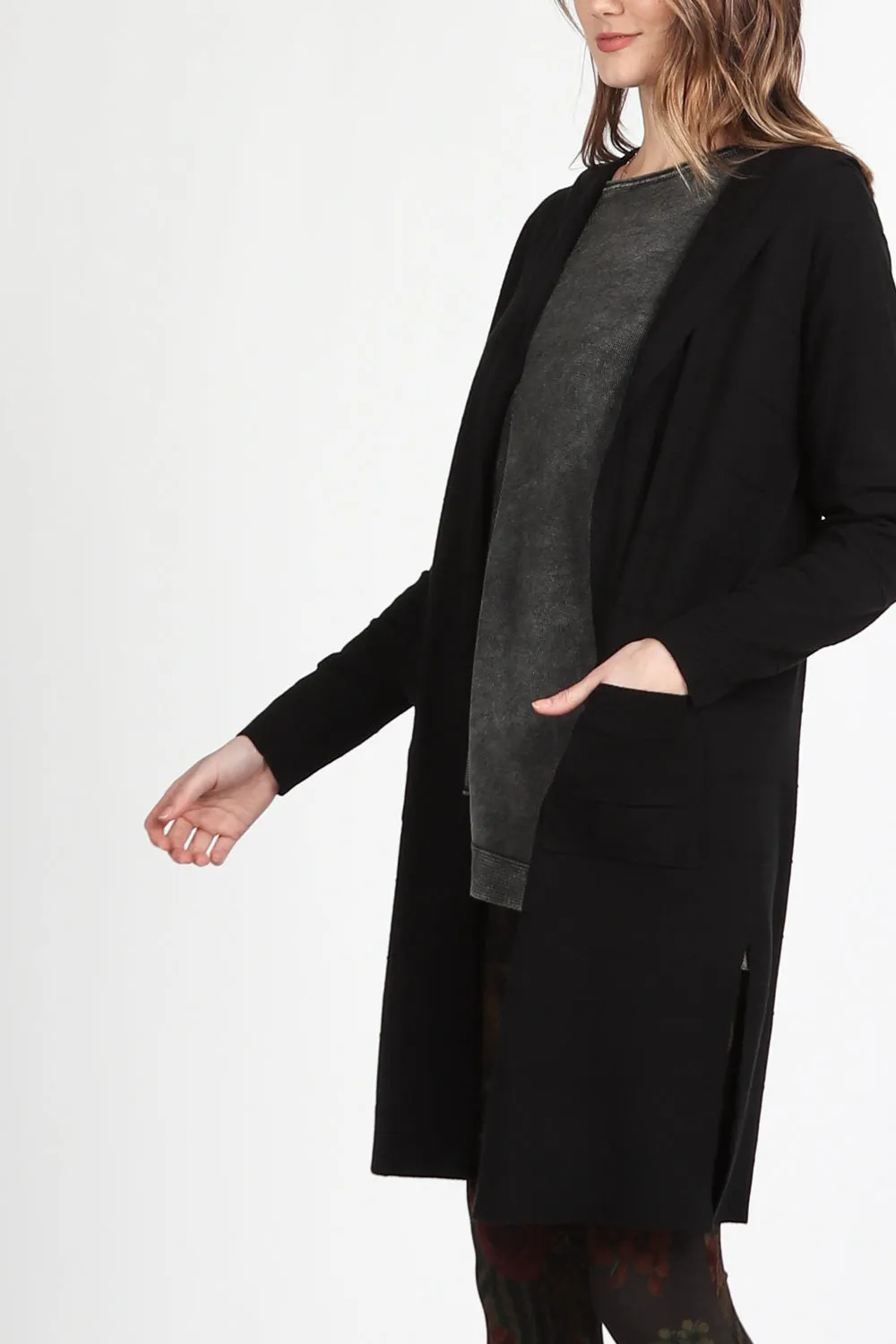 Essential Hooded Cardigan