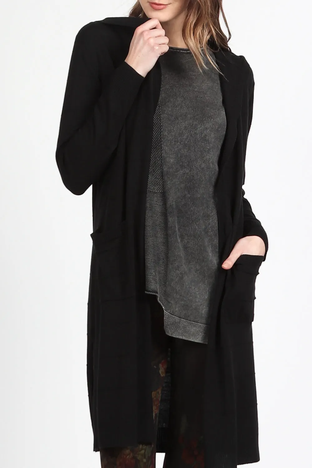 Essential Hooded Cardigan