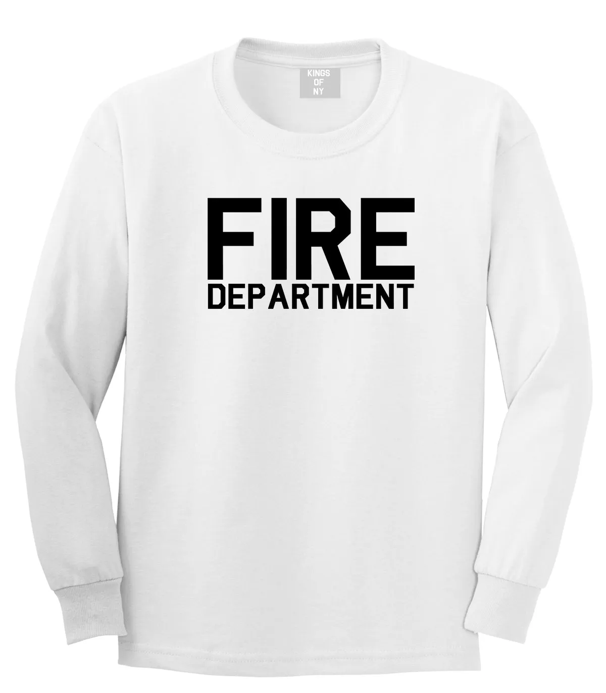 Fire Department Dept Mens Long Sleeve T-Shirt