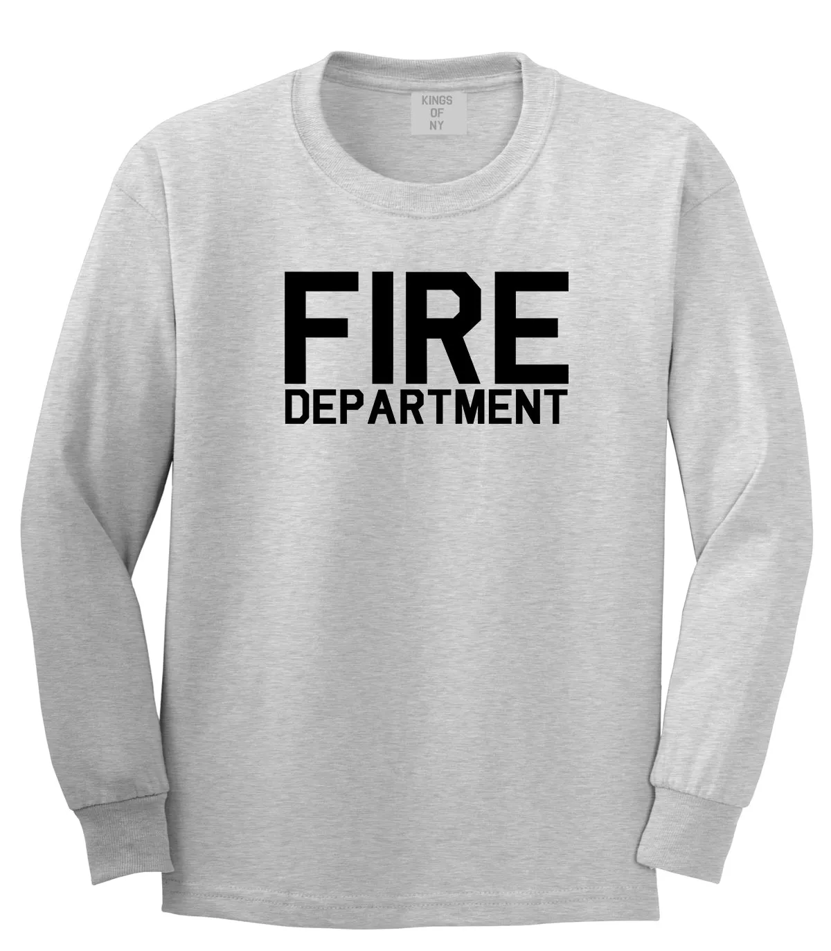 Fire Department Dept Mens Long Sleeve T-Shirt