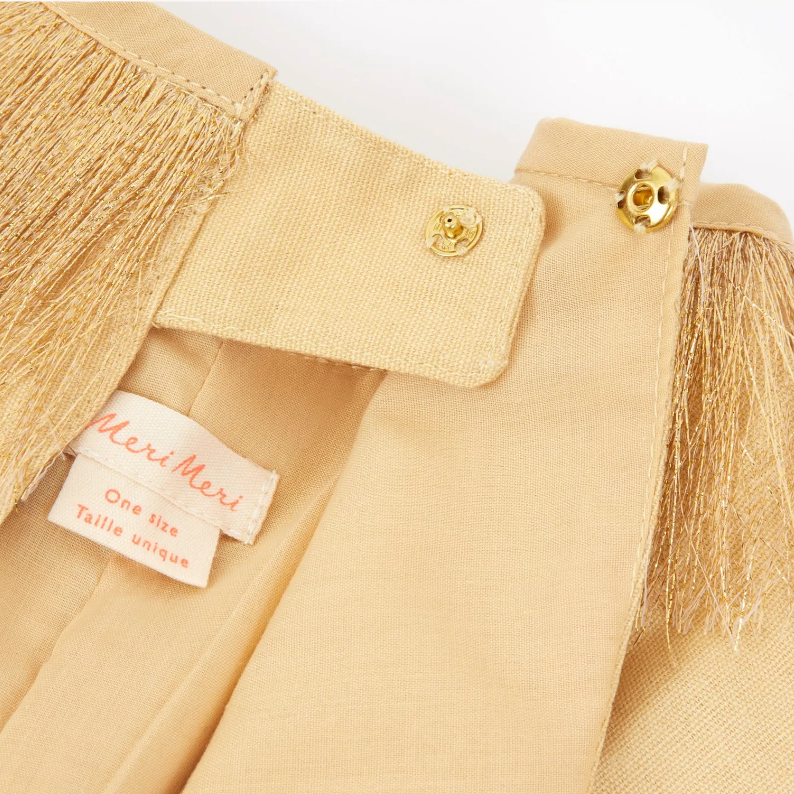 Glam Gold Lion Costume