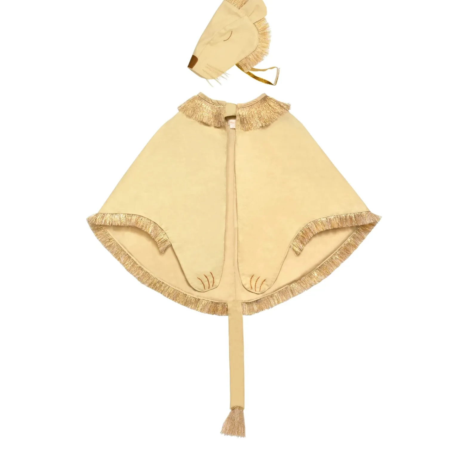 Glam Gold Lion Costume
