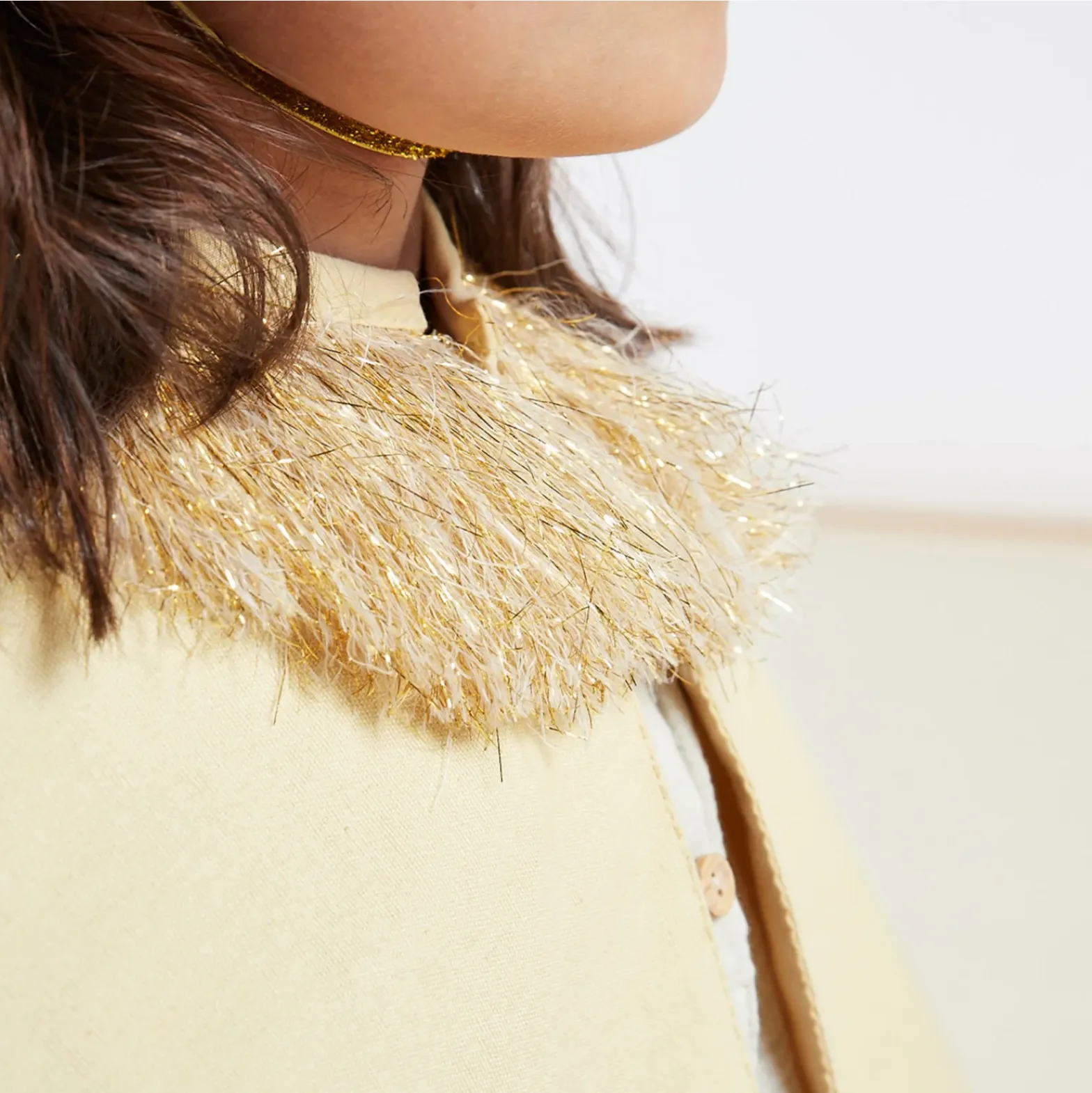 Glam Gold Lion Costume