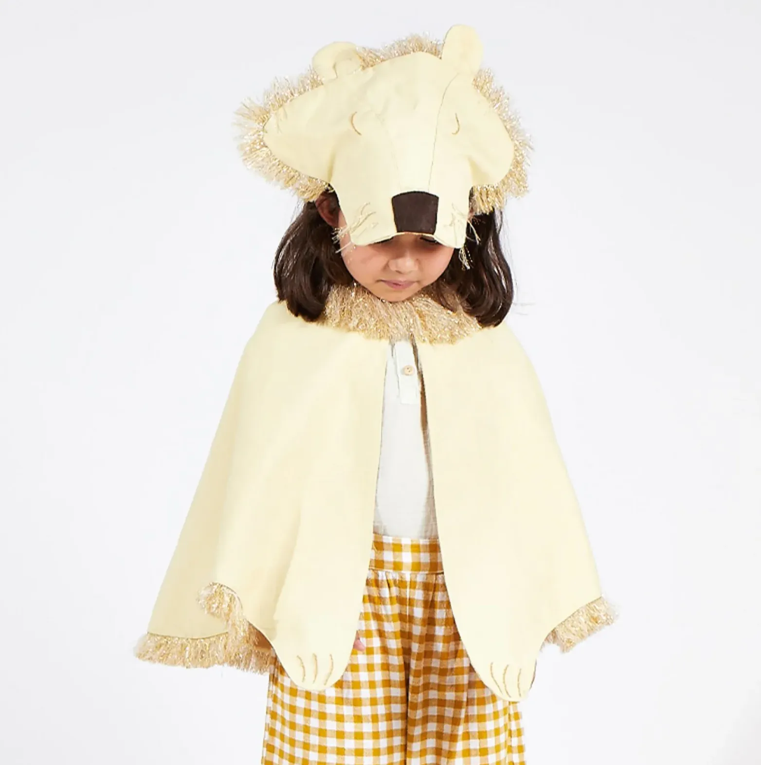 Glam Gold Lion Costume