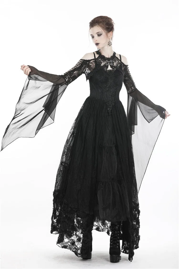 Gothic lace cape with sexy hollow BW059