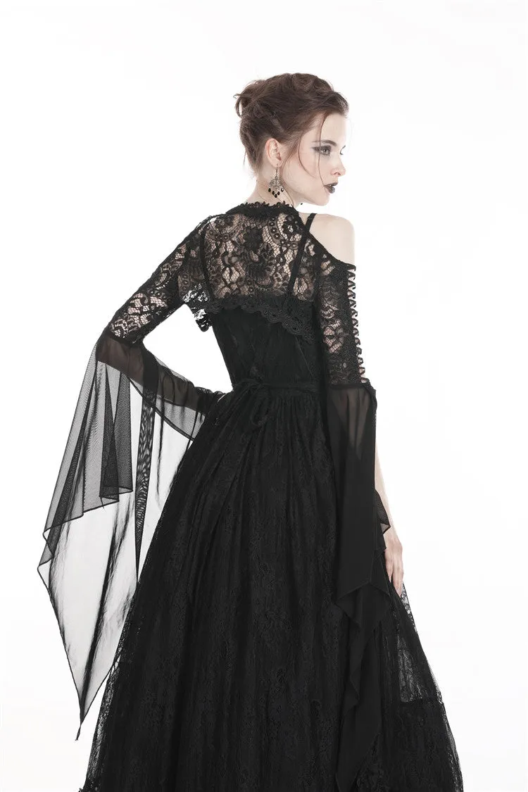 Gothic lace cape with sexy hollow BW059