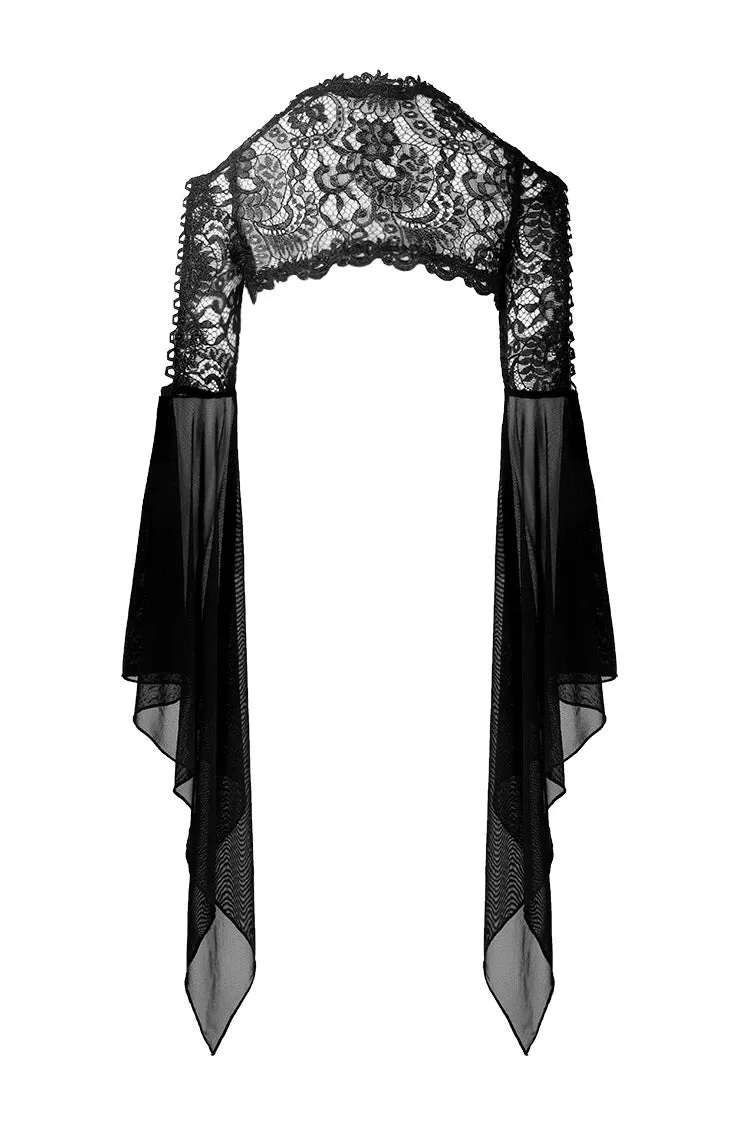 Gothic lace cape with sexy hollow BW059