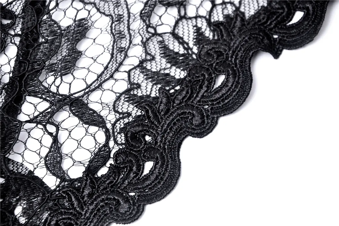 Gothic lace cape with sexy hollow BW059