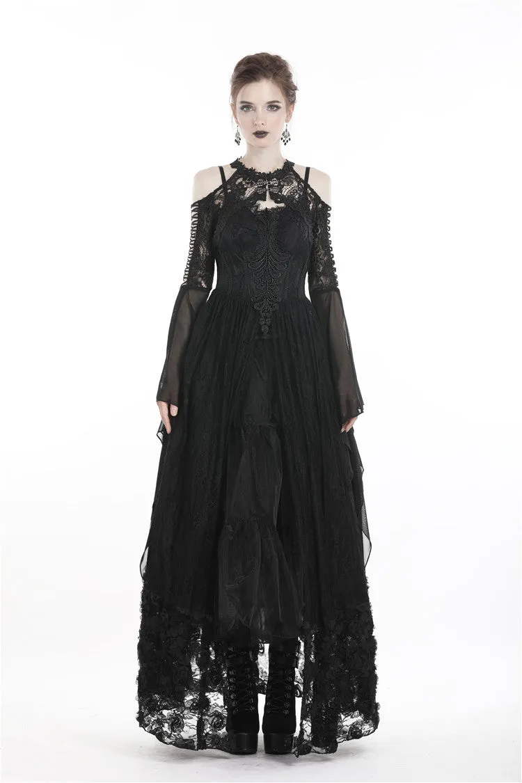 Gothic lace cape with sexy hollow BW059