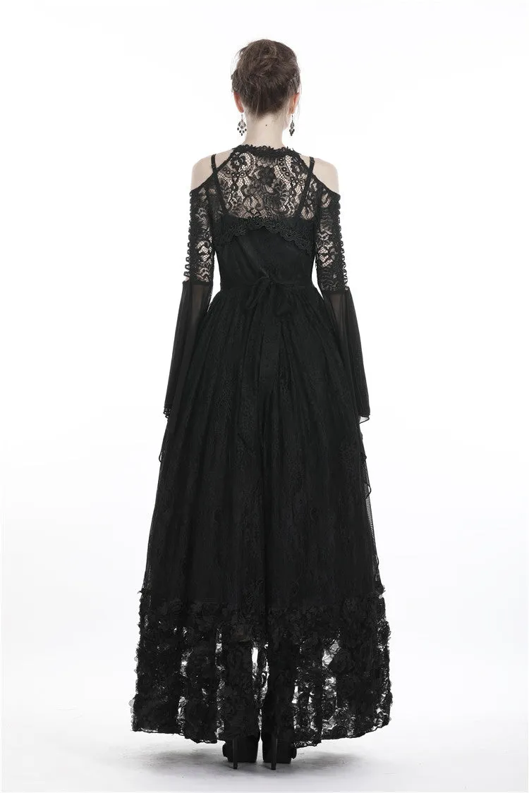 Gothic lace cape with sexy hollow BW059