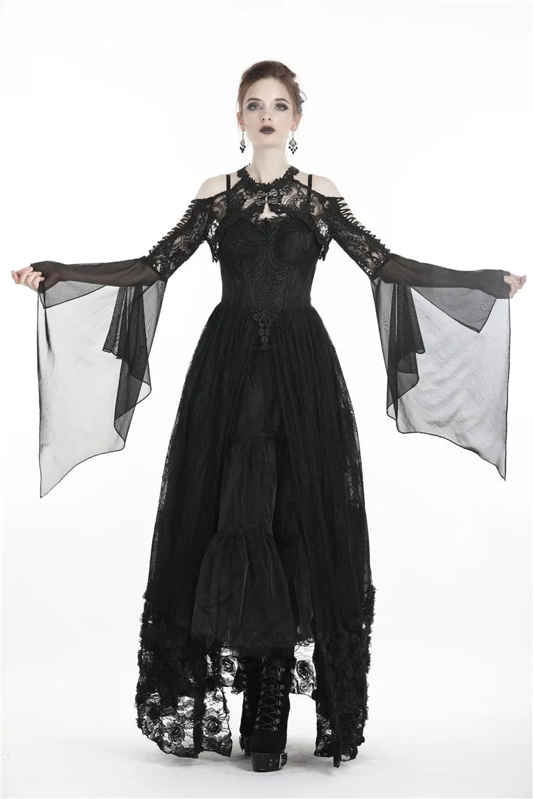 Gothic lace cape with sexy hollow BW059