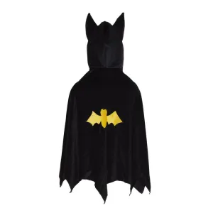 Great Pretenders Hooded Bat Cape Black