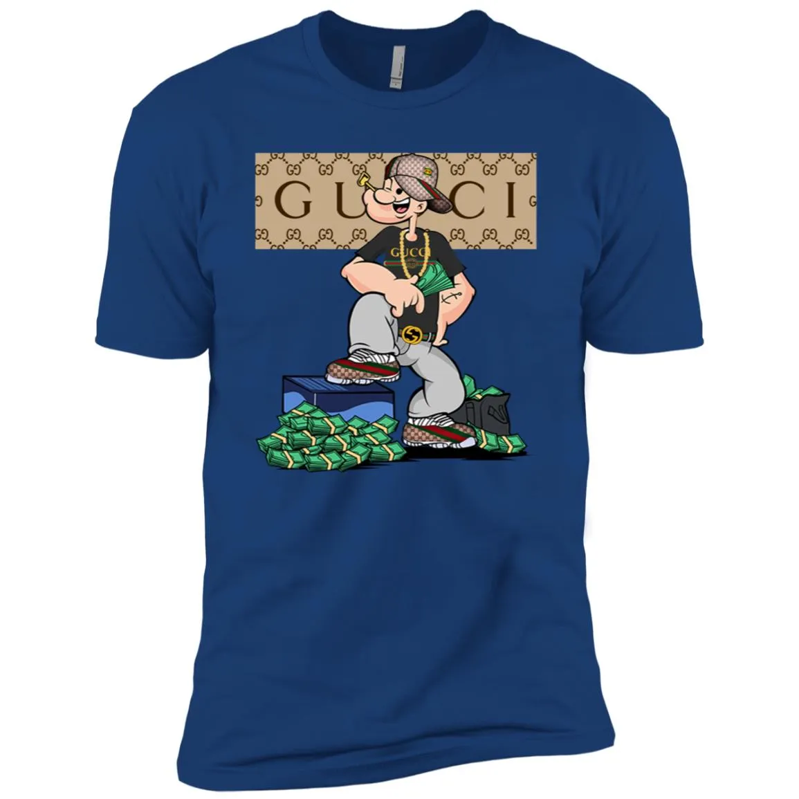 Gucci Cartoon T-shirt Men Short Sleeve T-Shirt