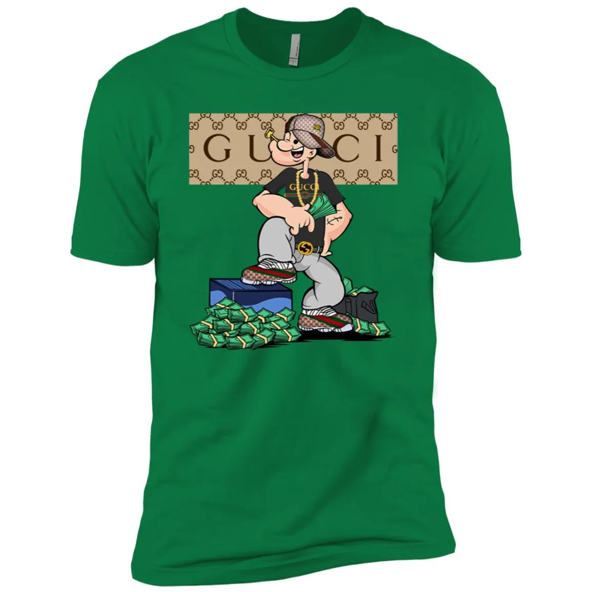 Gucci Cartoon T-shirt Men Short Sleeve T-Shirt
