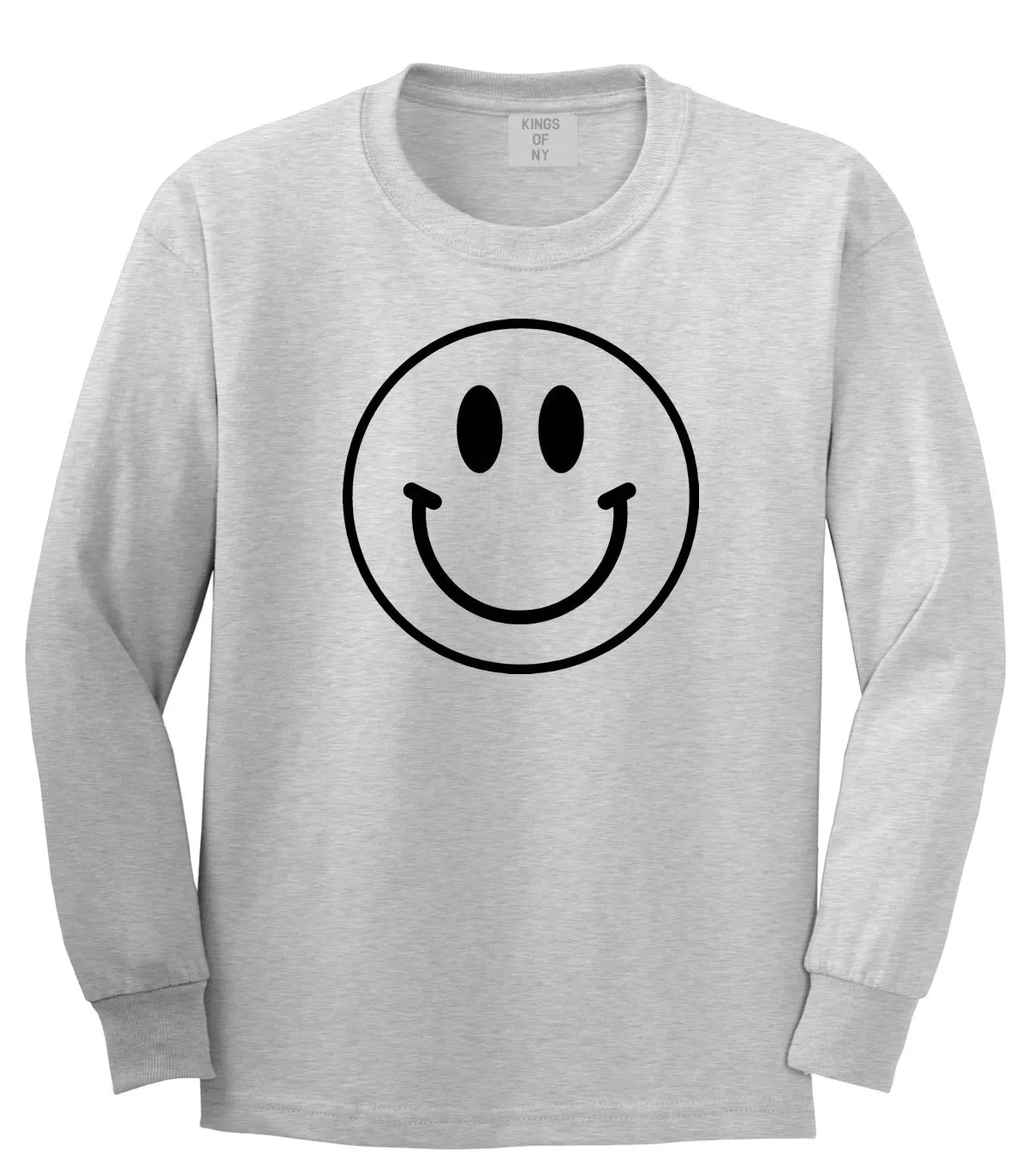 Happy Face Long Sleeve T-Shirt