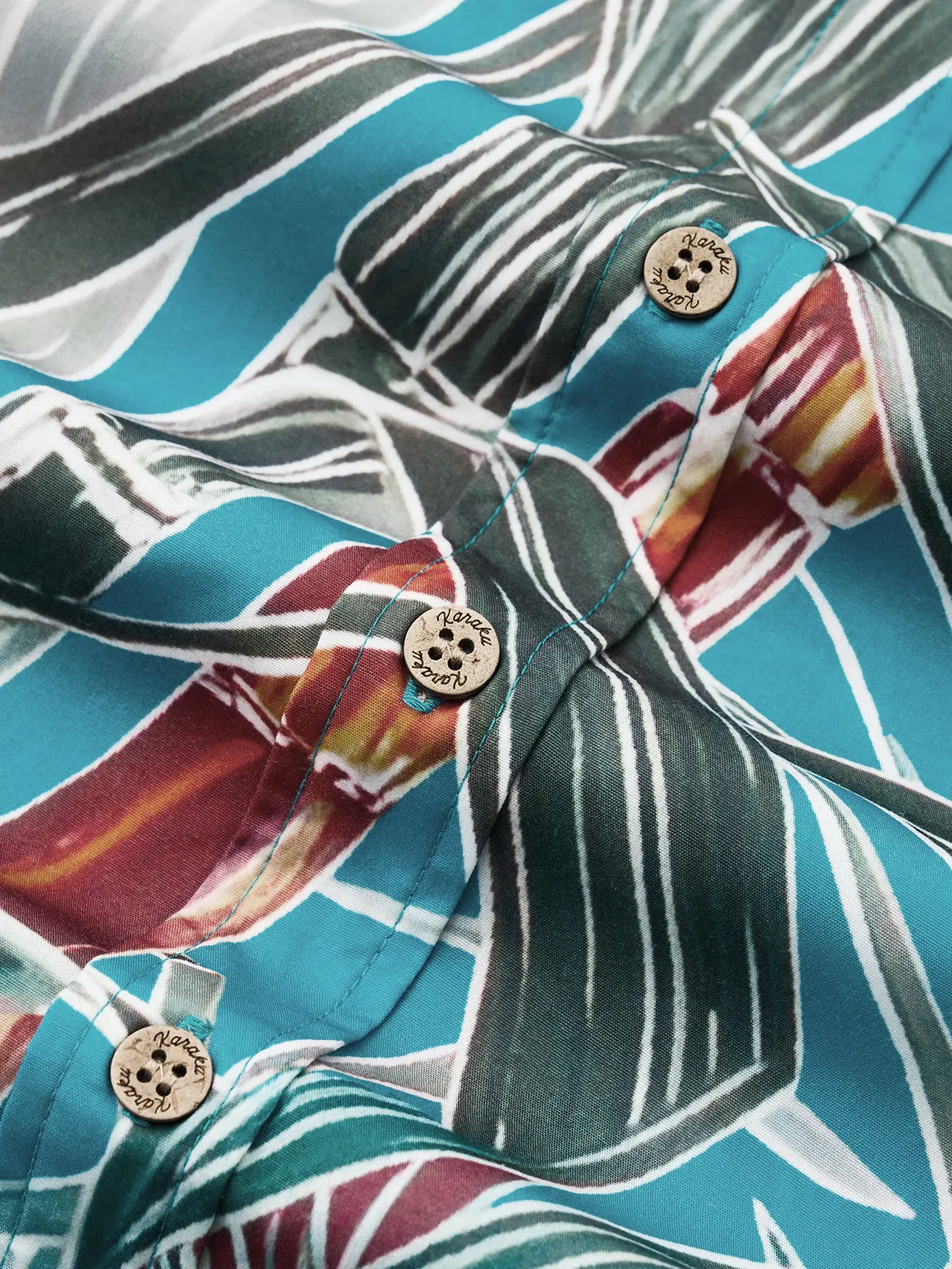 Hawaiian Sugarcane & Tropical Plant Shirt