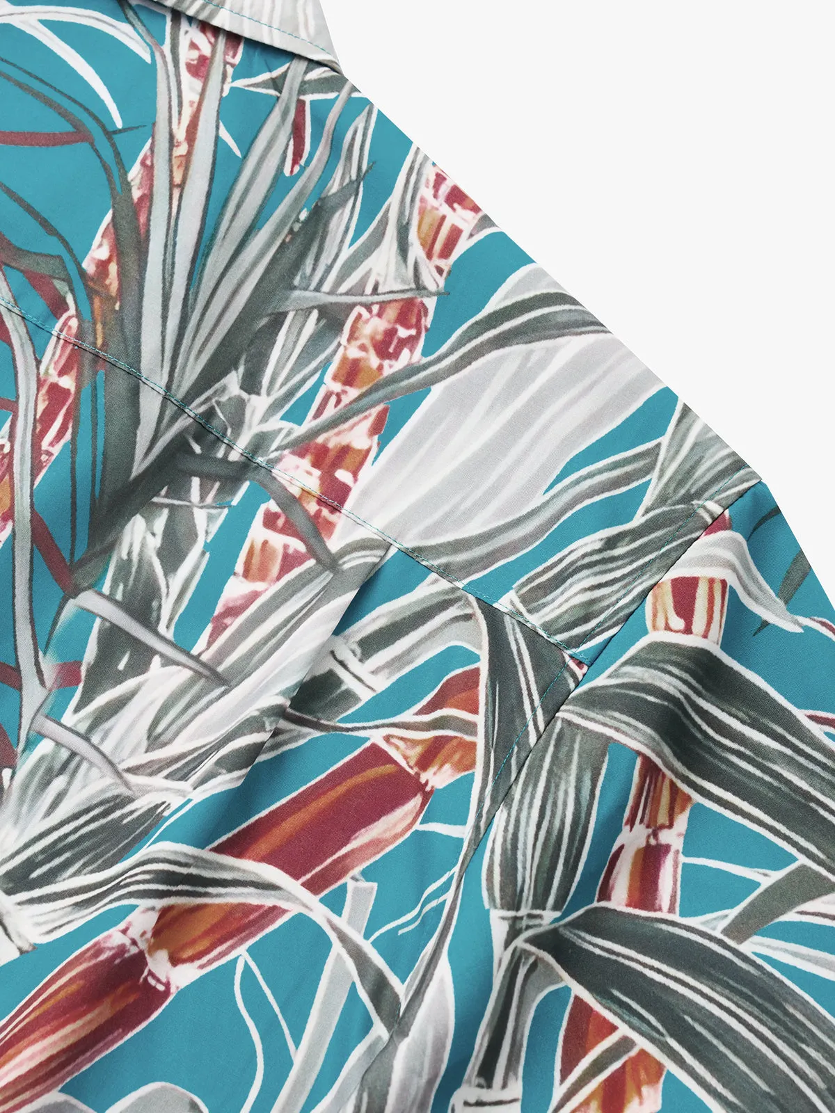 Hawaiian Sugarcane & Tropical Plant Shirt