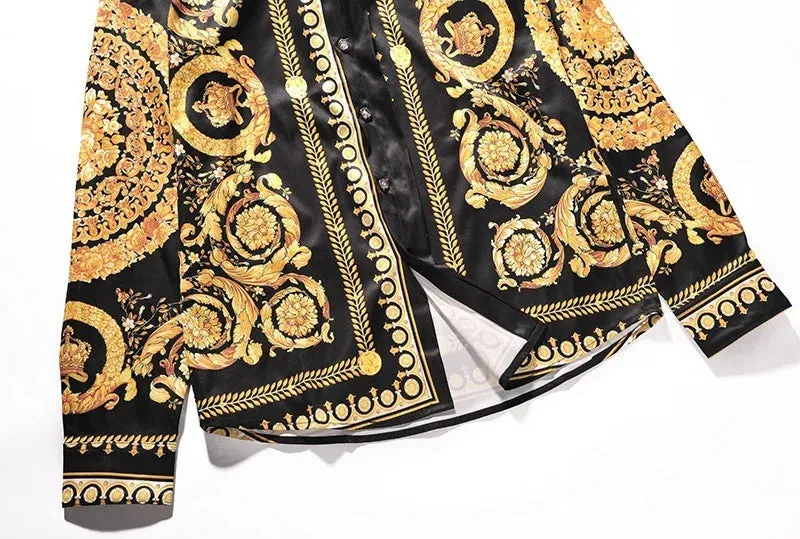 Hipster Long Sleeve Baroque Inspired