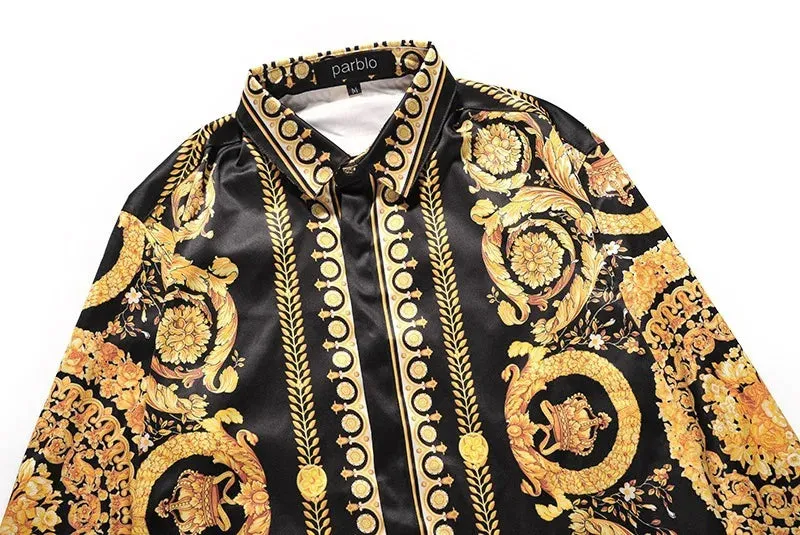 Hipster Long Sleeve Baroque Inspired